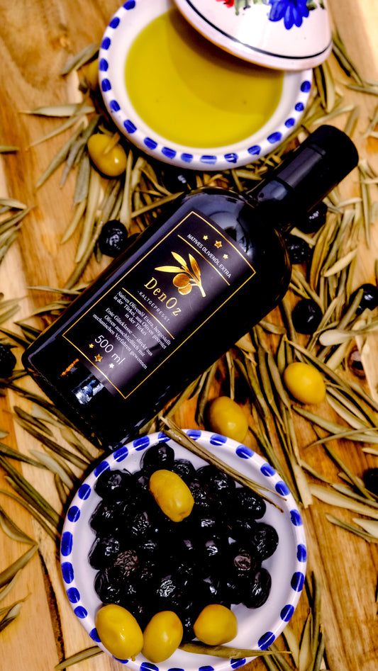Erstklassiges Natives Olivenöl Extra aus der Türkei 0,5l Flasche zum Verschenken